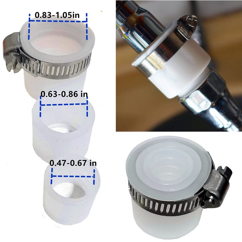 FAVORXTM Faucet Sprayer Attachment Flexible Tap Extension Aerator 360 Degree ABS For Kitchen Sink Cold Hot Water - Image 5